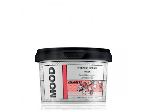 MOOD INTENSE REPAIR plaukus atkurianti kaukė 500ml MOOD INTENSE REPAIR plaukus atkurianti kaukė 500ml